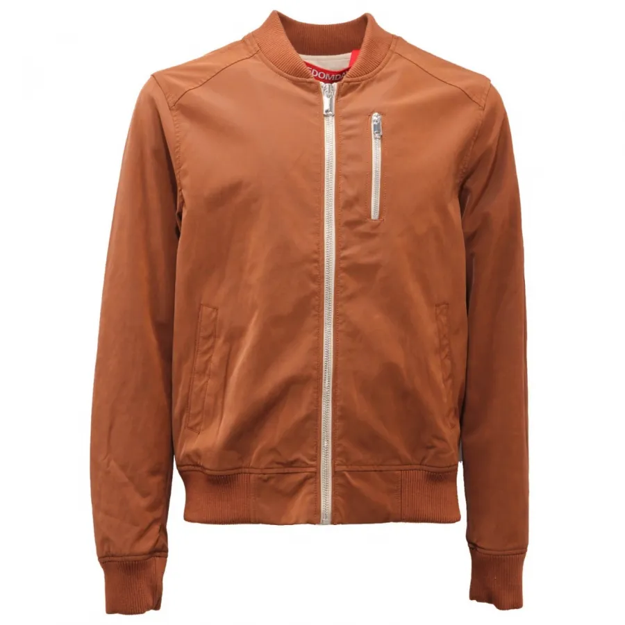 4557AH giubbotto uomo FREEDOMDAY brown eco-leather effect jacket man