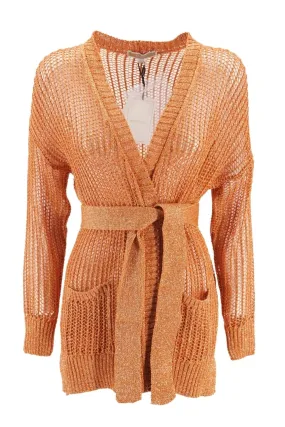 Kocca Cardigan in Lurex / Orange