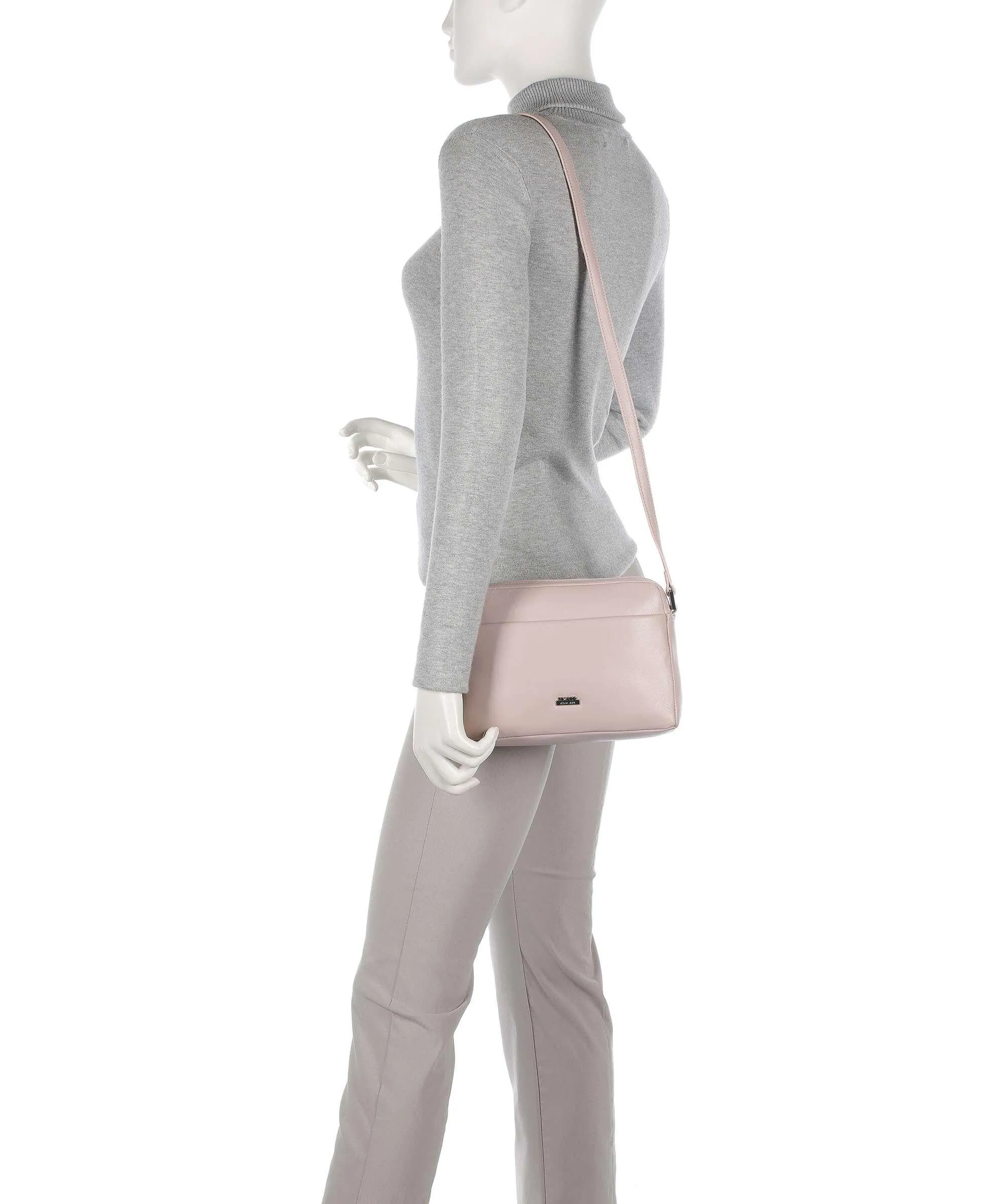  Picard Really Borsa a tracolla pelle di vacchetta finemente grana rosa  