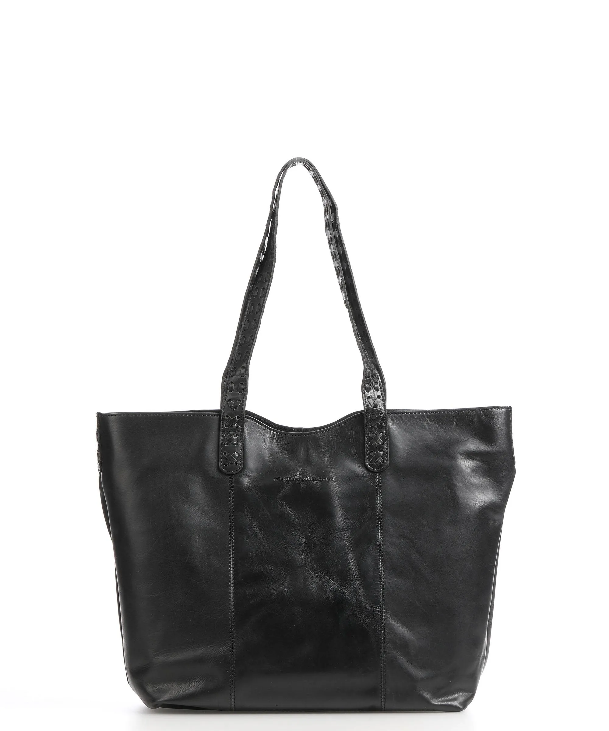  The Chesterfield Brand Kansas Borsa shopper 15″ pelle bovina nero  