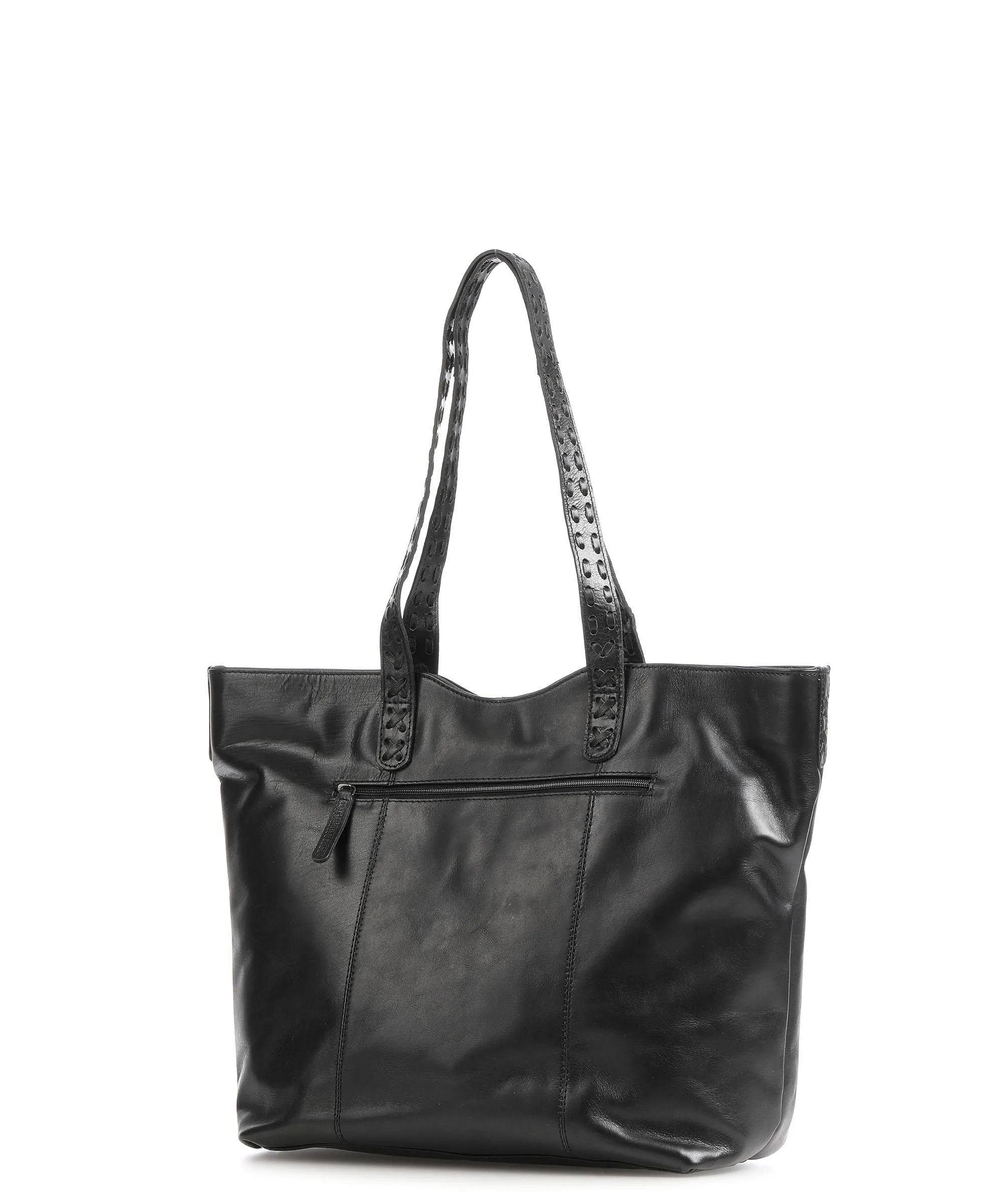  The Chesterfield Brand Kansas Borsa shopper 15″ pelle bovina nero  
